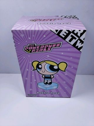Powerpuff Girls Bubbles Bobblehead Cartoon Network Warner Brothers Studio Rare