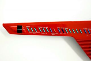 Vintage 1987 Yamaha SHS - 10R Red Keytar FM Digital Keyboard | & 2