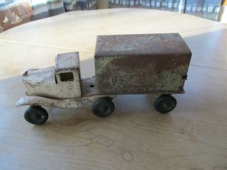VINTAGE GIRARD TRUCK AND TRAILER. 2