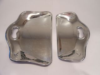 Forman Brothers Art Deco Chrome Crumb Catcher And Scoop