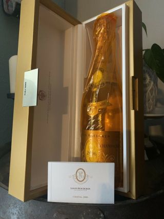 Louis Roederer Cristal Champagne Rare 2006 “empty”