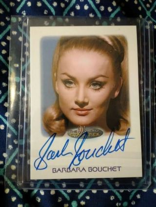 2017 Women Of Star Trek 50th Anniversary Barbara Bouchet Kelinda Autograph Card