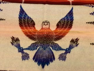 VTG Dedicated Eagle Seelatsee Pendleton Wool Blanket - Beaver State Pendleton,  OR 2