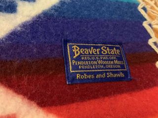 VTG Dedicated Eagle Seelatsee Pendleton Wool Blanket - Beaver State Pendleton,  OR 3