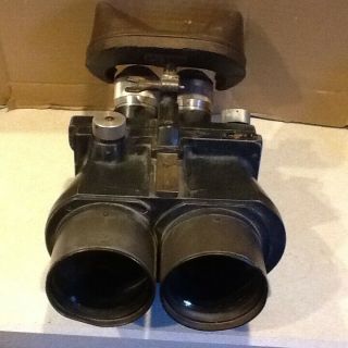 Vintage World War Ii Wwii German D.  F.  Tank Binoculars 10x80 Rangefinder/astronomy