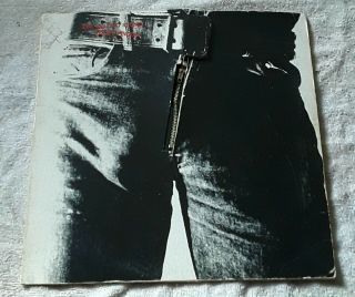 The Rolling Stones " Sticky Fingers " Vinyl Lp