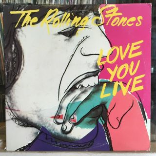 [rock/pop] Exc 2 Double Lp The Rolling Stones Love You Live {og 1977 Issue]