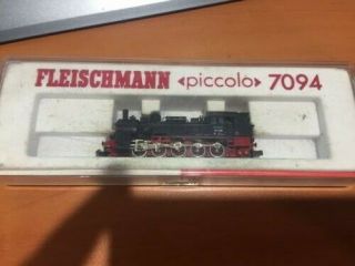 Fleischmann 7094 Vintage Steam Train Locomotive Br094 - 1730 Db With Lights