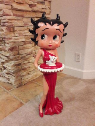 Betty Boop Life Size Statue 32” High.