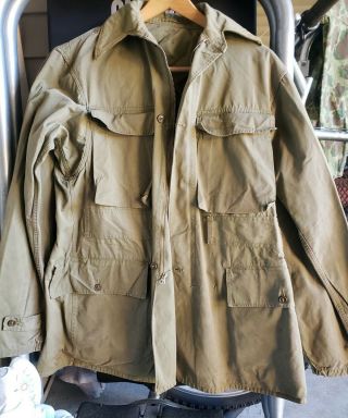 Rare Ww2​ Us​ Army​ Military​ Mountain​ Troops Jacket 10th Mnt Div