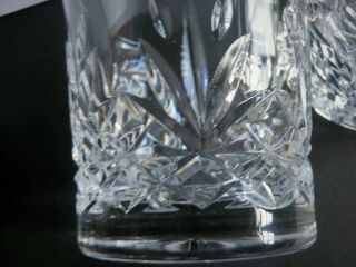 2 Cashs Ireland Cut Crystal Annestown Single Malt Whisky Glasses 2