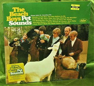 2006 40th Anniversary Colored Vinyl Rock Lp: The Beach Boys - Pet Sounds