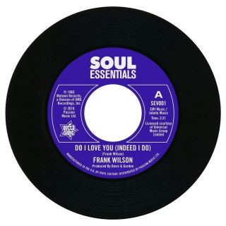 7 " Vinyl Frank Wilson - Do I Love You / Sweeter As The Days Go By - Sev001.