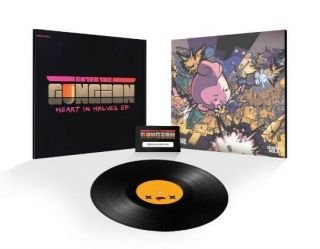 Enter The Gungeon: Heart In Halves Video Game Soundtrack Black Vinyl Record Ep