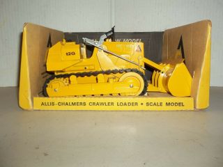 Ertl Allis Chalmers 12g Crawler Loader Scale Model,  Box 9 3/4 "