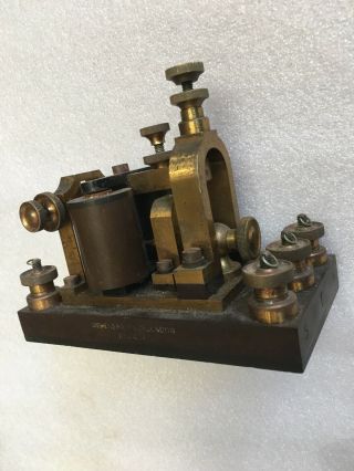 Vintage Morse Sounderrepeater Unit Siemens Bro,