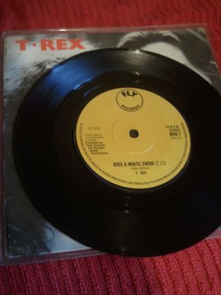 T.  Rex Ride A White Swan / Is It Love / Summertime Blues [pic Sleeve]