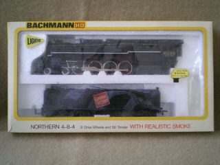 Vintage Ho Scale Bachmann 4 - 8 - 4 Reno Canadian National 6218 Northern Steamengine