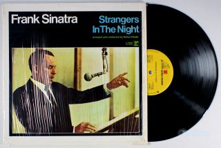 Frank Sinatra - Strangers In The Night (1966) Vinyl Lp • Uk Import •