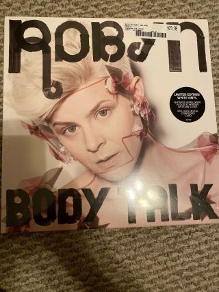 Robyn Body Talk 2x Lp Color Vinyl Rsd Record Store Day White