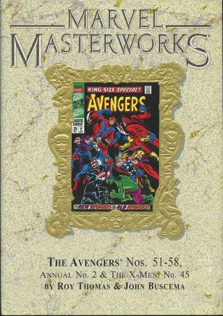 Marvel Masterworks Presents The Avengers Vol.  6 (first Printing,  2006)