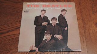 The Beatles Lp " Introducing The Beatles " Vee Jay W/ Love Me Do Mono