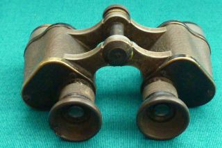 Vintage Carl Zeiss London 1913 Military Binoculars