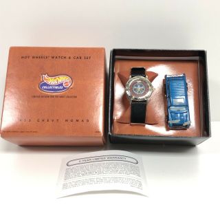1997 Hot Wheels Watch & Car Set 1955 Chevy Nomad 1 Of 5000