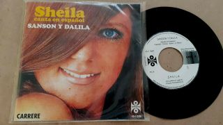 Sheila Sanson Y Dalila Sing In Spanish (1972 Mexico 7 " Promo - Chanson Ps Orfeon