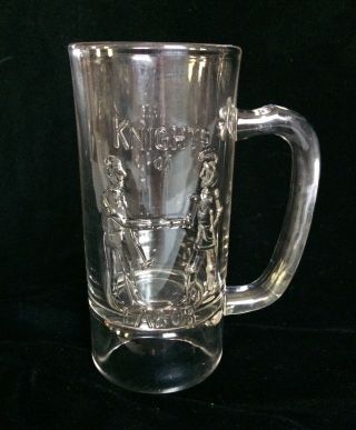 Knights Of Labor Glass Ale Mug Circa 1880