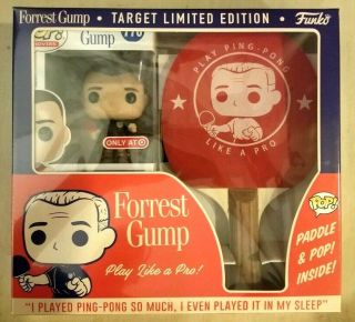 Funko Pop Forrest Gump Vinyl Figure 770 & Ping Pong Paddle Set Target Exclusive