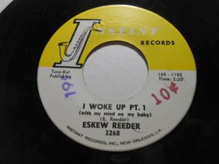 Eskew Reeder,  I Woke Up Record 45,  Great Player