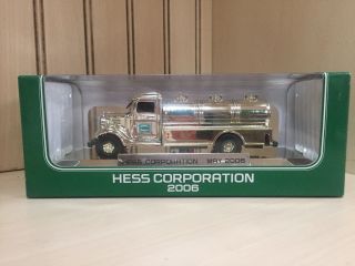 2006 Hess Chrome Special Edition Nyse Mini Truck