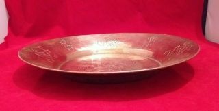 Antique Arts & Crafts Copper Plate/Dish 3