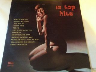 12 Top Hits Vol - 3 Lp Nude Cover Portuguese Rare Exc