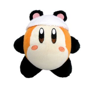 Real Little Buddy 1633 Kirby Of The Stars 5.  5 " Waddle Dee (panda) Plush Doll