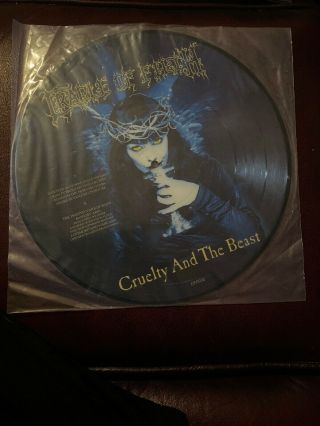 Cradle Of Filth Picture Vinyl - Cruelty And The Beast