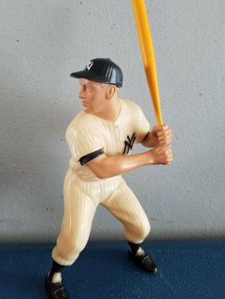 (vtg) 1950s - 60s Mickey Mantle Yankees Hartland Plastic Baseball Statue