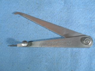 Vintage Brown & Sharpe No.  835 4 " Firm Joint Hermaphrodite Calipers Usa Tool