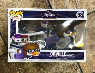 Funko Pop Rides Disney The Rescuers Orville Miss Bianca And Bernard Exclusive