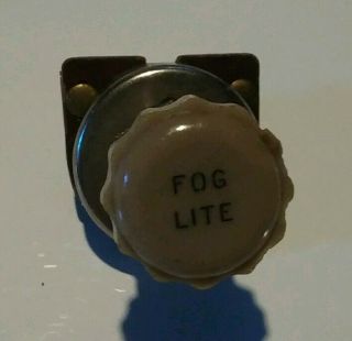 Vintage Fog Lite Lamp Switch Ford Gm Chevy