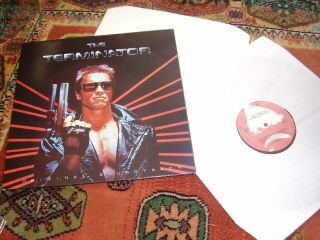 The Terminator - Soundtrack - Rare Vinyl Lp Album 1984 (enigma Records)