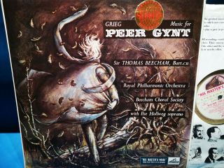 @hmv Asd 258 White/gold Grieg: Music From Peer Gynt Rpo /beecham