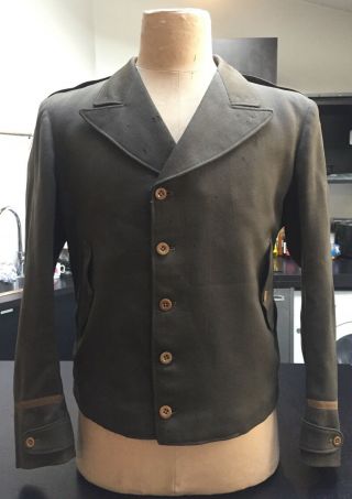 OFFICERS ETO JACKET 1st PATTERN,  LARGE SIZE 44/46,  WWII,  WW2,  8th AIR FORCE 2