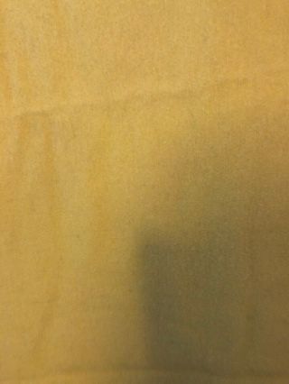 Vintage Faribo Wool Blanket 92”x102” Blanket.  Yellow w/Satin Trim Minnesota USA 2