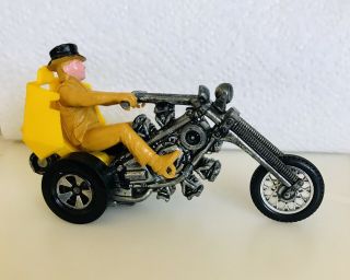 Hot Wheels Rrrumblers Revolution Mattel Hong Kong Vintage Yellow