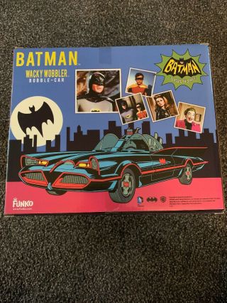 Funko Batman 1966 TV Series Wacky Wobbler Batmobile Bobble Car 3