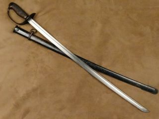 Japanese Army NCO Sword Type 32 Matching Numbers Dated Taisho 2 3