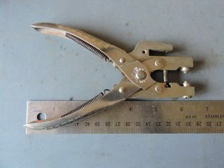 Sargent & Co.  Eyelet And Hole Punch Tool 3/16 " Hole Haven,  Conn.  No.  190 ?
