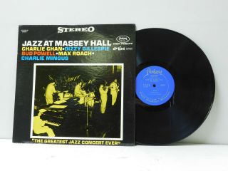 Charlie Chan,  Dizzy Gillespie,  Bud Powell,  Roach,  Mingus Jazz Lp Jazz At Massey Hall